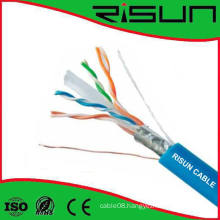 Cat 6 F/UTP Solid Riser Cmr Cable, 1000 FT Wooden Reel